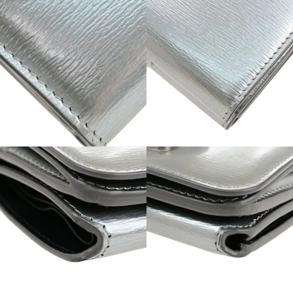 Balenciaga Compact Wallet Trifold Silver - Picture 7 of 15